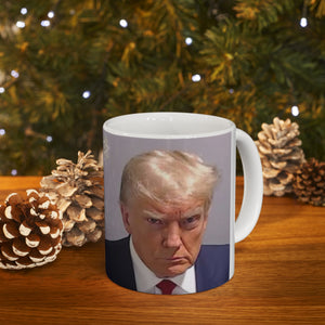 Donald J. Trump Fulton County Jail Mug Shot Mug