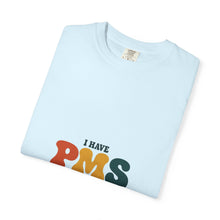 Load image into Gallery viewer, Pickleball Mah Jong Syndrome T-Shirt — "I Have PMS" Retro Graphic Tee