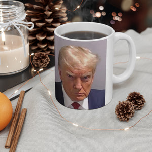 Donald J. Trump Fulton County Jail Mug Shot Mug