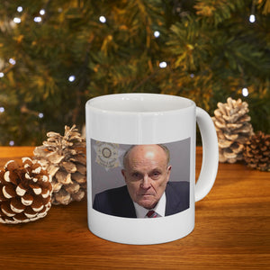 Rudy Giuliani Fulton County Jail Mug Shot Mug