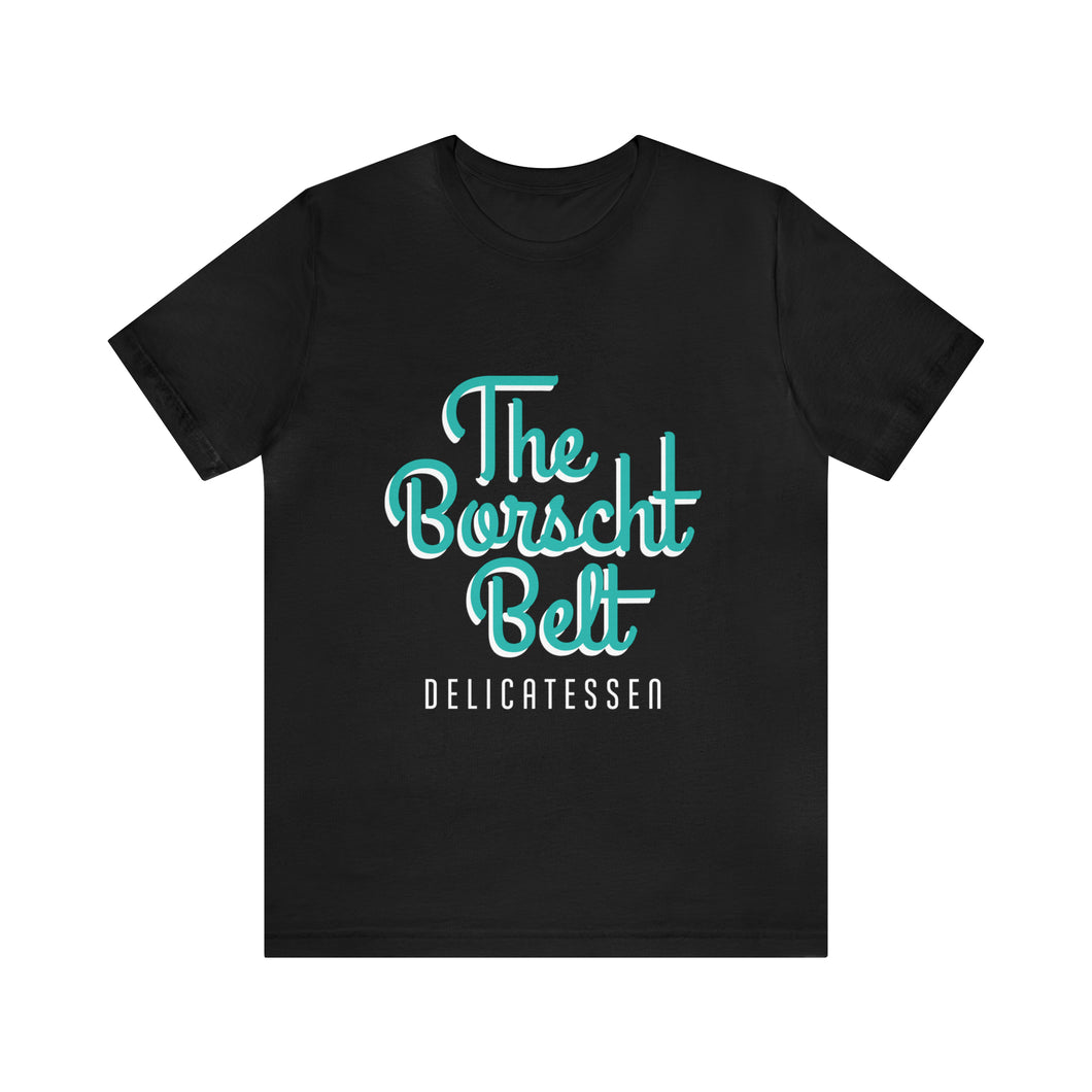 The Borscht Belt Deli Tee - Black