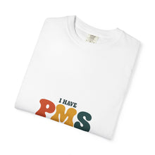 Load image into Gallery viewer, Pickleball Mah Jong Syndrome T-Shirt — "I Have PMS" Retro Graphic Tee