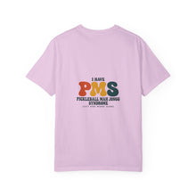 Load image into Gallery viewer, Pickleball Mah Jong Syndrome T-Shirt — "I Have PMS" Retro Graphic Tee