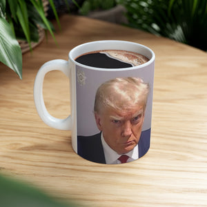 Donald J. Trump Fulton County Jail Mug Shot Mug