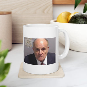 Rudy Giuliani Fulton County Jail Mug Shot Mug