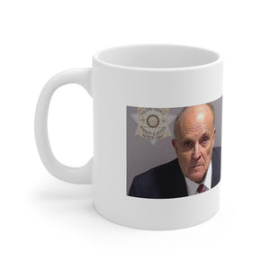 Rudy Giuliani Fulton County Jail Mug Shot Mug