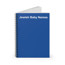 Load image into Gallery viewer, Jewish Baby Names Notebook