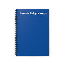 Load image into Gallery viewer, Jewish Baby Names Notebook