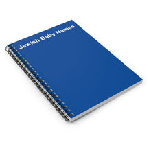 Load image into Gallery viewer, Jewish Baby Names Notebook