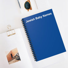 Load image into Gallery viewer, Jewish Baby Names Notebook