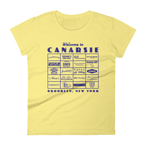 Canarsie Sign Blue Women's T-Shirt