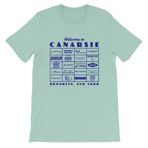 Canarsie Sign Blue Unisex T-Shirt