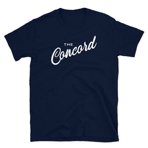 Concord (White Print) Unisex T-Shirt