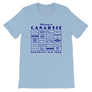 Canarsie Sign Blue Unisex T-Shirt