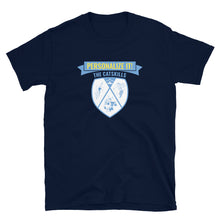 Load image into Gallery viewer, PERSONALIZE IT! Badge (Blue Print) Unisex T-Shirt